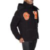 Off-White Men’ s FW22 Alphabet Zipper Hooded With Down Feather Jacket Black