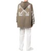 Off-White Men’ s FW22 Arrow Logo Printing Drawstring Loose Fit Khaki
