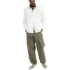 Off-White Men’ s FW22 Arrow Pattern Printing Long Sleeves Version White Shirt