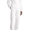 Off-White Men’ s FW22 Back Arrow Printing Elastic Waistband Bundle Feet Sports Pants/Trousers/Joggers White