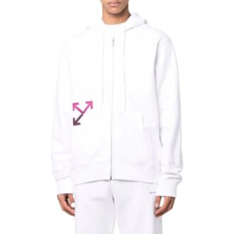 Off-White Men’ s FW22 Back Logo Printing Long Sleeves Jacket Loose Fit White Off-White Men’ s FW22 Back Logo Printing Long Sleeves Jacket Loose Fit White