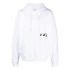 Off-White Men’ s FW22 Logo Printing Long Sleeves Pullover Loose Fit White