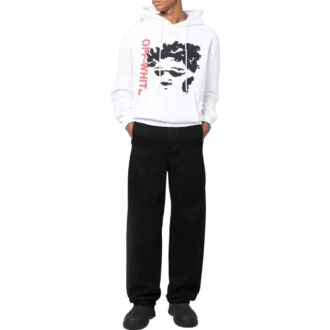 Off-White Men’ s FW22 Pattern Printing Long Sleeves Version White Off-White Men’ s FW22 Pattern Printing Long Sleeves Version White