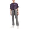 Off-White Men’ s FW22 Solid Color Belt Casual Long Pants/Trousers Gray