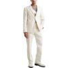 Off-White Men’ s FW22 Solid Color Buckle Belt Straight Casual Pants/Trousers White