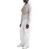 Off-White Men’ s FW22 Solid Color Casual Pants/Trousers Loose Fit White