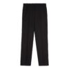 Off-White Men’ s FW22 Solid Color High Waist Straight Casual Pants/Trousers Version Black