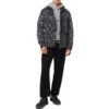 Off-White Men’ s FW22 Twill Printing Single Breasted Long Sleeves Ordinary Version Black Shirt