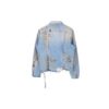 Off-White Men’ s Graffiti Denim Blue Jacket