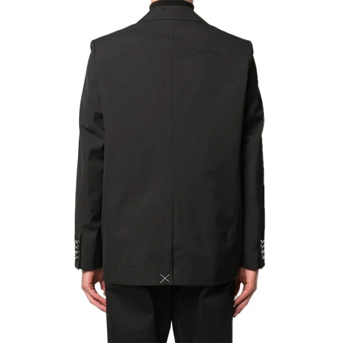 Off-White Men’ s Lacing Suit Black Jacket