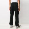 Off-White Men’ s Logo Elastic Waistband Cargo Sports Pants/Trousers/Joggers Slim Fit Black