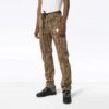 Off-White Men’ s Logo Label Camouflage Sports Pants/Trousers/Joggers Slim Fit Beige
