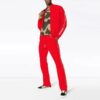 Off-White Men’ s Logo Loose Fit Red Sports Pants/Trousers/Joggers