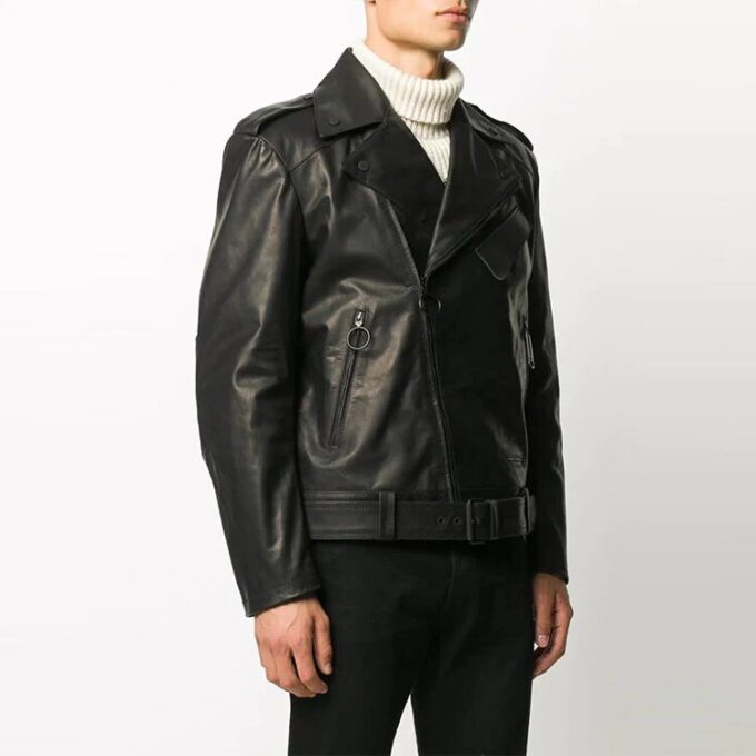 Off-White Men’ s Logo Pattern Jacket Black