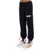 Off-White Men’ s Logo Pattern Printing Bundle Feet Sports Pants/Trousers/Joggers Black
