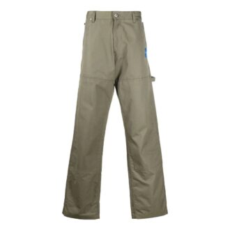 Off-White Men’ s Logo Printing Cargo Straight-Leg Casual Pants/Trousers Military Green Off-White Men’ s Logo Printing Cargo Straight-Leg Casual Pants/Trousers Military Green