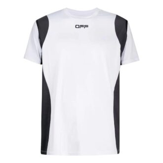 Off-White Men’ s Logo Printing Sports Short Sleeve Version White T-Shirt Off-White Men’ s Logo Printing Sports Short Sleeve Version White T-Shirt