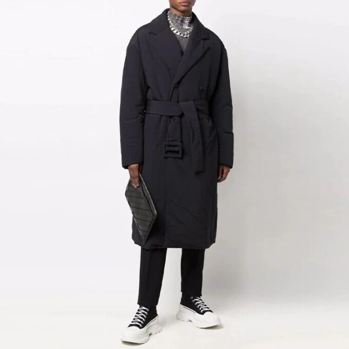 Off-White Men’ s Loose Fit Black Windbreaker