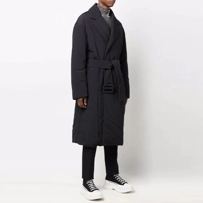 Off-White Men’ s Loose Fit Black Windbreaker
