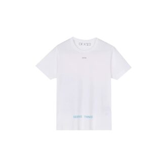 Off-White Men’ s Marilyn Monroe Printing Short Sleeve White T-Shirt Off-White Men’ s Marilyn Monroe Printing Short Sleeve White T-Shirt