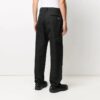 Off-White Men’ s Multiple Pockets Straight Solid Color Casual Long Pants/Trousers Black