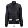 Off-White Men’ s Nylon Back logo Jacket Black