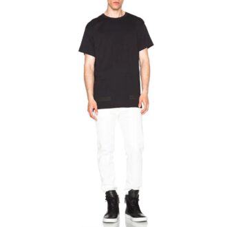 Off-White Men’ s Orange Black T-Shirt Off-White Men’ s Orange Black T-Shirt