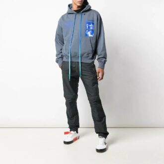 Off-White Men’ s Painting Drawstring Blue Off-White Men’ s Painting Drawstring Blue
