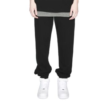 Off-White Men’ s Pattern Lacing Sports Pants/Trousers/Joggers Loose Fit Black Off-White Men’ s Pattern Lacing Sports Pants/Trousers/Joggers Loose Fit Black