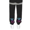 Off-White Men’ s Pattern Lacing Sports Pants/Trousers/Joggers Loose Fit Black
