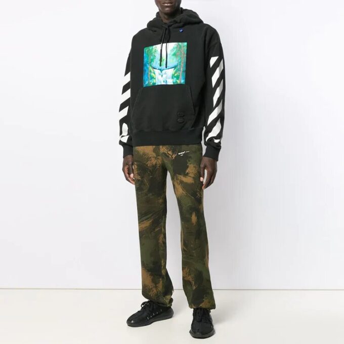 Off-White Men’ s Pattern Printing Black