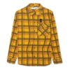 Off-White Men’ s Plaid Yellow Shirt