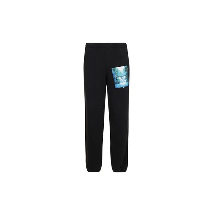 Off-White Men’ s Printing Black Pants