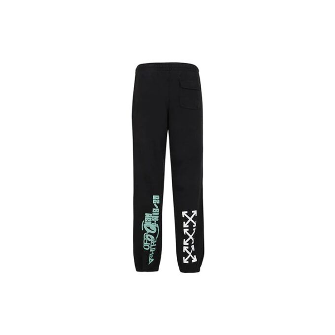 Off-White Men’ s Printing Black Pants