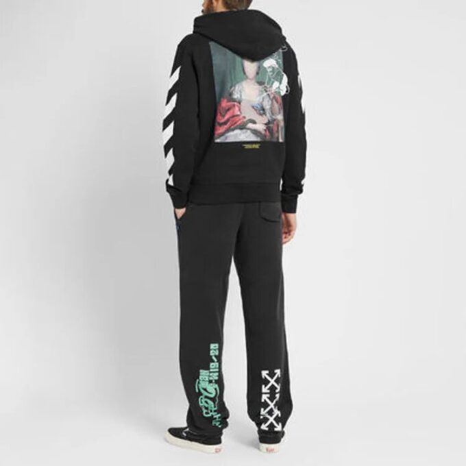 Off-White Men’ s Printing Black Pants