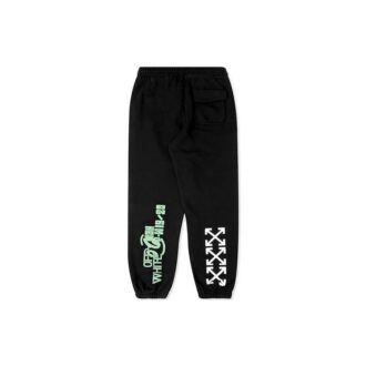 Off-White Men’ s Printing Black Sports Pants/Trousers/Joggers Off-White Men’ s Printing Black Sports Pants/Trousers/Joggers