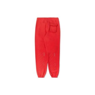 Off-White Men’ s Printing Logo Red Sports Pants/Trousers/Joggers Off-White Men’ s Printing Logo Red Sports Pants/Trousers/Joggers