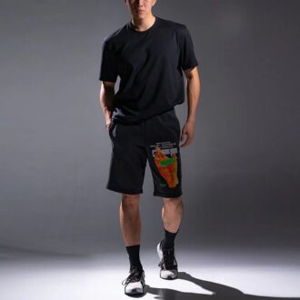 Off-White Men’ s Printing Shorts Black Off-White Men’ s Printing Shorts Black