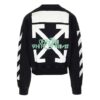 Off-White Men’ s Pullover Loose Printing Black