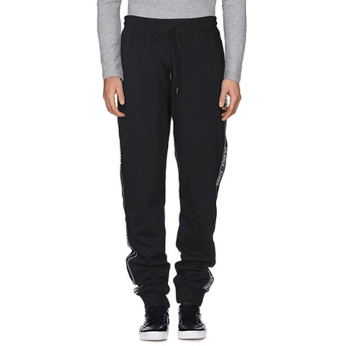 Off-White Men’ s Side Stripe Black Pants