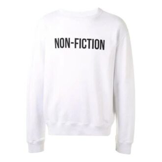 Off-White Men’ s Slogan Printing Pullover White Off-White Men’ s Slogan Printing Pullover White