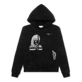 Off-White Men’ s Small Character Printing Black Off-White Men’ s Small Character Printing Black