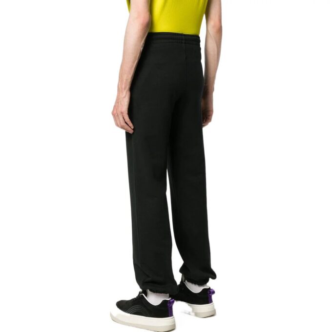 Off-White Men’ s Small Logo Bundle Feet Sports Pants/Trousers/Joggers Black