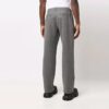 Off-White Men’ s Solid Color Casual Straight Sports Pants/Trousers/Joggers Gray