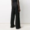 Off-White Men’ s Solid Color Casual Suit Long Pants/Trousers Loose Fit Black