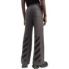 Off-White Men’ s Solid Color Stripe Printing Loose Straight Sports Pants/Trousers/Joggers Gray