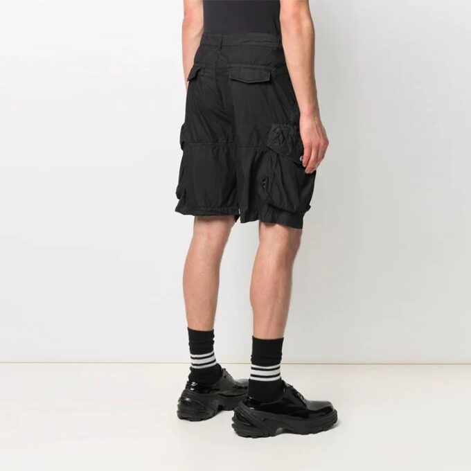 Off-White Men’ s SS21 Logo Cargo Black Shorts