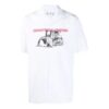 Off-White Men’ s SS21 Logo Printing White Shirt