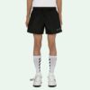 Off-White Men’ s SS21 Logo Shorts Black