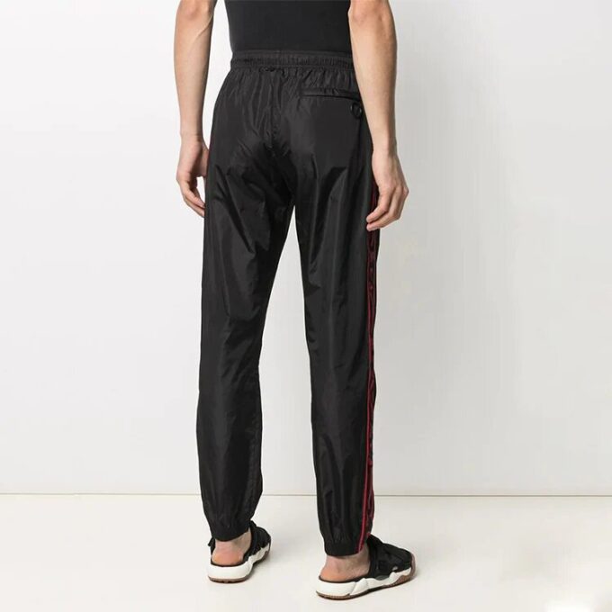 Off-White Men’ s SS21 Logo Sports Pants/Trousers/Joggers Black